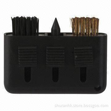 Golf Brush, Made of ABS Plastic, Available in Various Colors